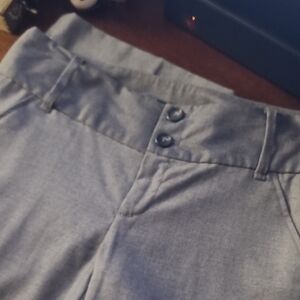 Like New! Banana Republic Martin Gray Wide Leg Trouser Size 8